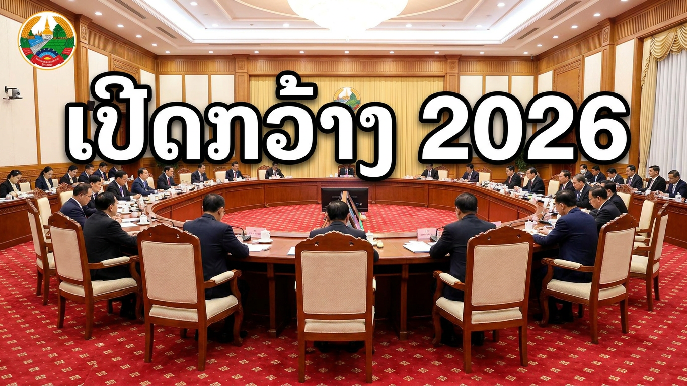 ກອງປະຊຸມລັດຖະບານ ເປີດກວ້າງ ຄັ້ງທີ 1 ປະຈຳປີ 2026. [24-06-26]